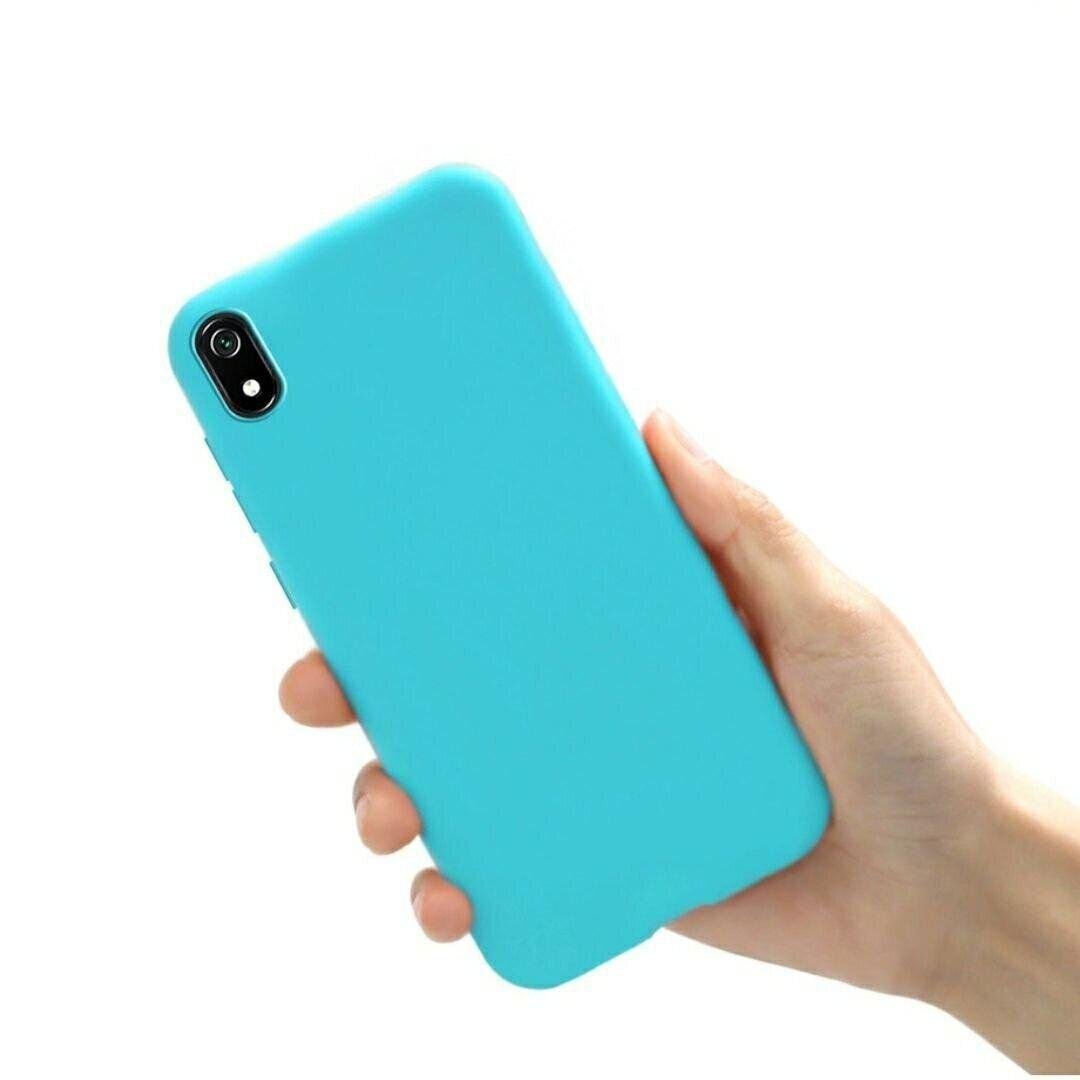 Чехол Candy Silicone для Xiaomi Redmi 9A Бирюзовый (085708)