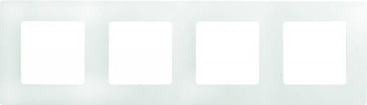 Рамка 4 поста Legrand 672504 Etika пластик Белый (11547580) Рамка 4 поста Legrand 672504 Etika пластик Белый (11547580)