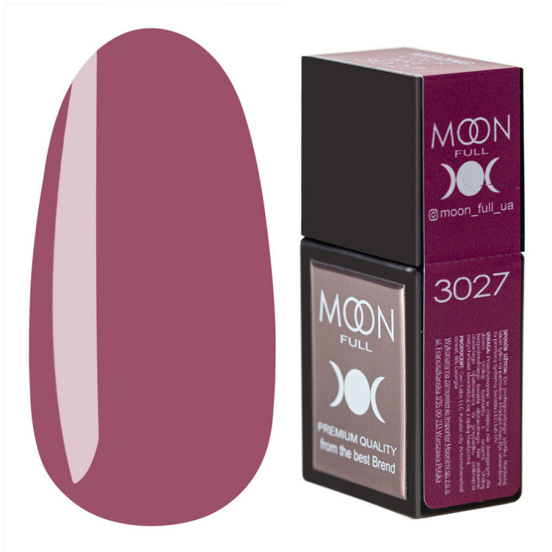 Базовое покрытие цветное Moon Full AMAZING Color Base № 3027 12 мл