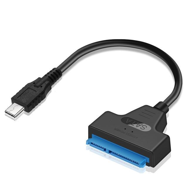Переходник-адаптер SUNROZ USB Type-C SATA для 2,5" HDD SSD дисков (A48597) - фото 8