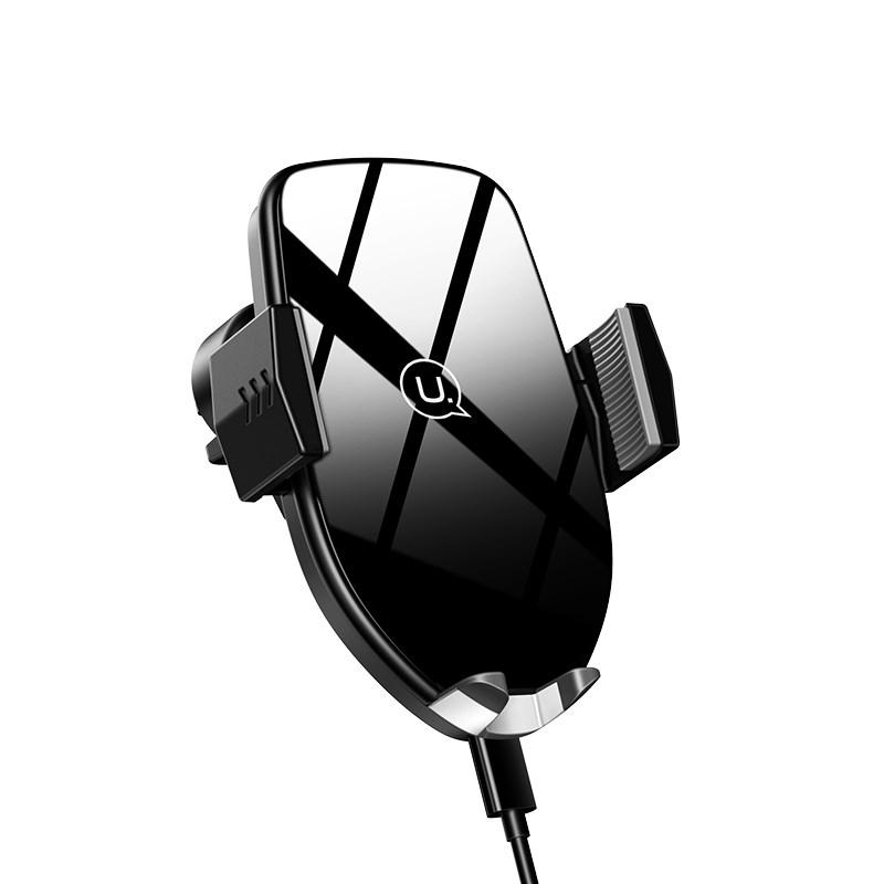 Утримувач USAMS Автоматичний Intelligent with wireless charger US-CD72 | 10W, QC |