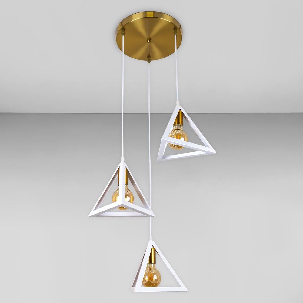 Люстра подвесная Light House LS-17204F-3 BRZ/WH 300 Бронзовый/Белый