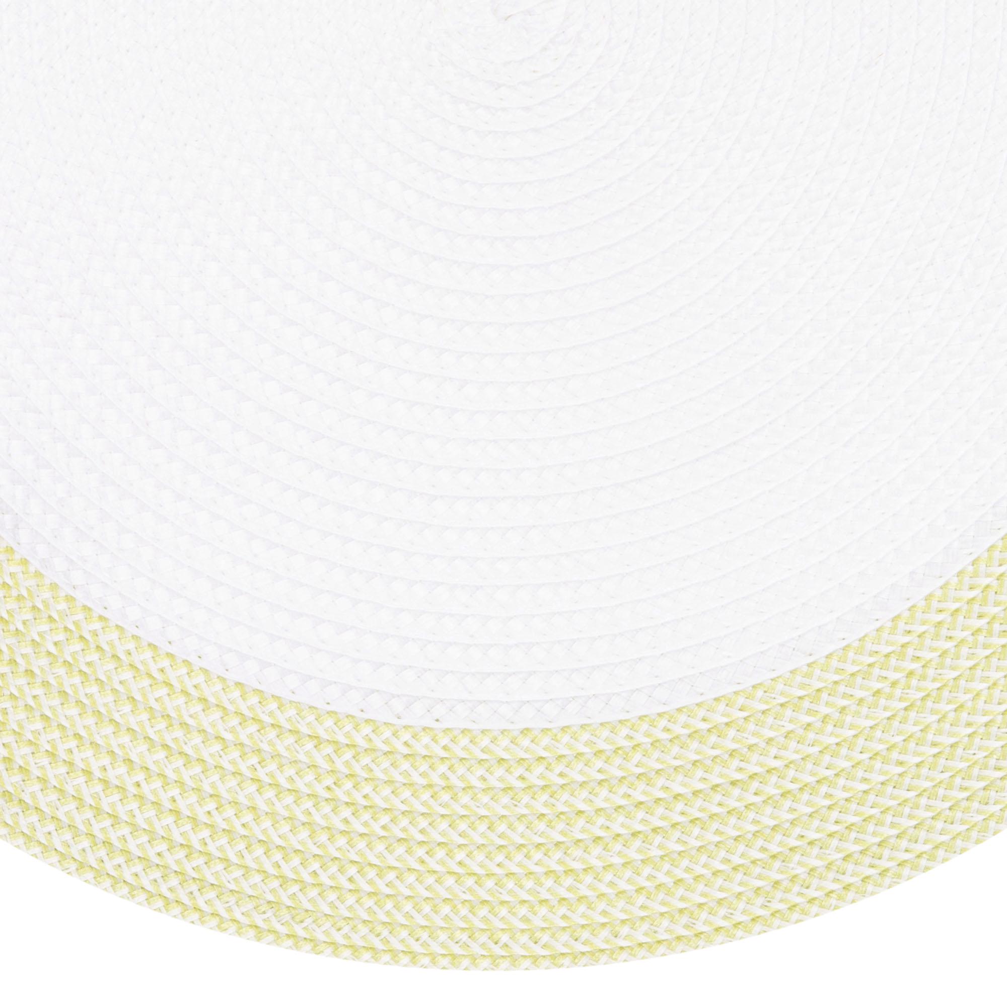 Коврик сервировочный Ardesto d 38 см Белый/Зеленый (AR3324GNW) - фото 2 Коврик сервировочный Ardesto d 38 см Белый/Зеленый (AR3324GNW) - фото 2