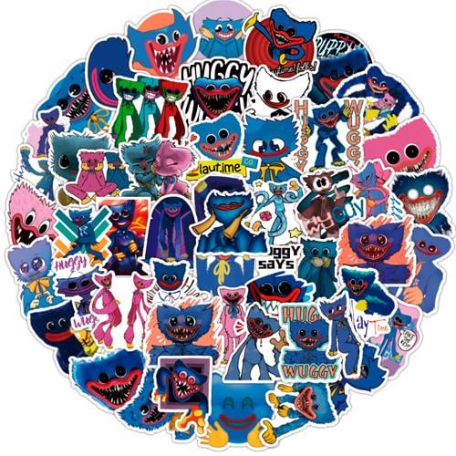 Набор наклеек Хаги Ваги Huggy Wuggy 100 шт.