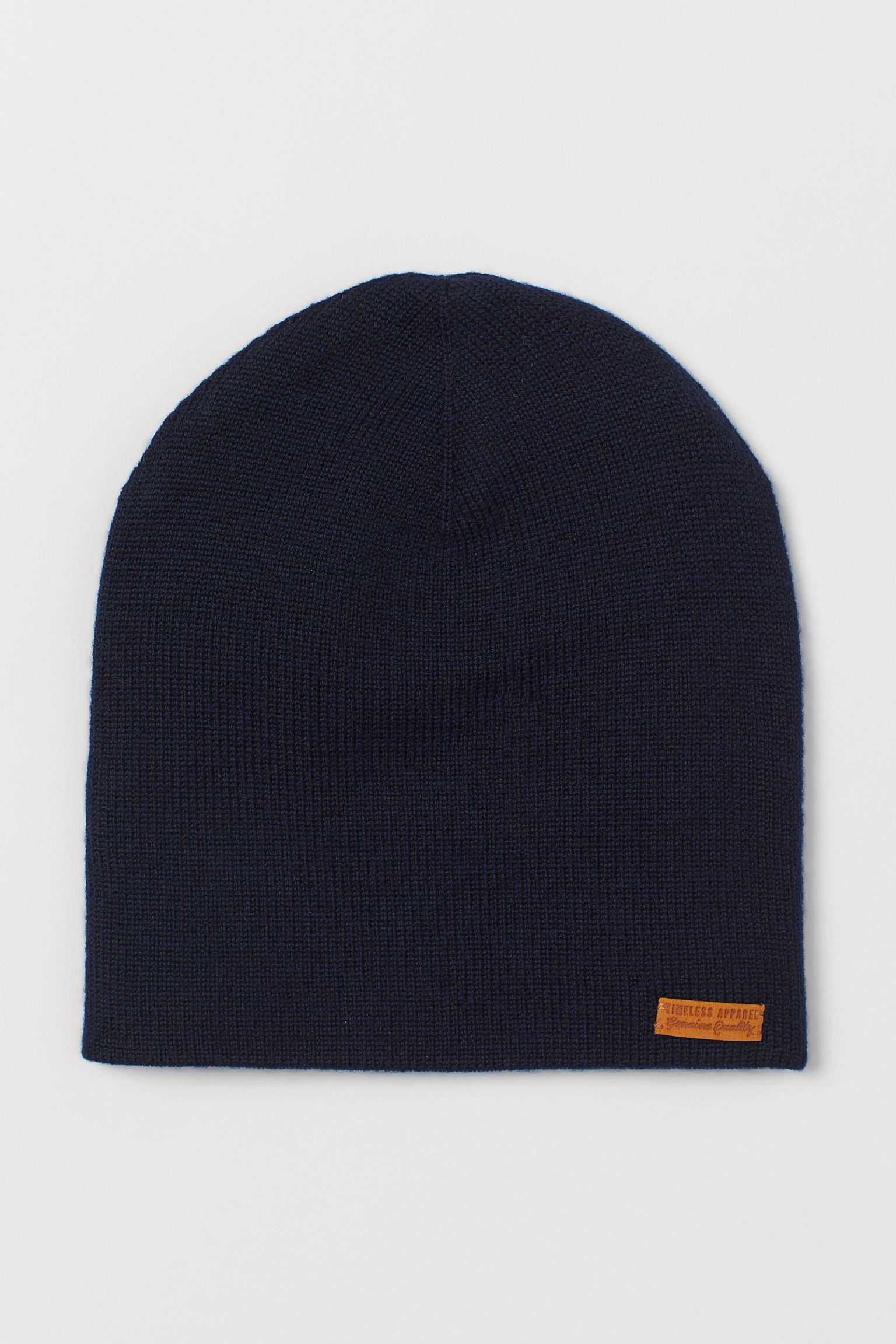 Шапка шерстяная H&M 104 см р. 51 Темно-синий (5087713280)