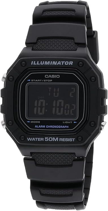 Наручний годинник чоловічий Casio W-218H-1BVCF спортивний (21878754)