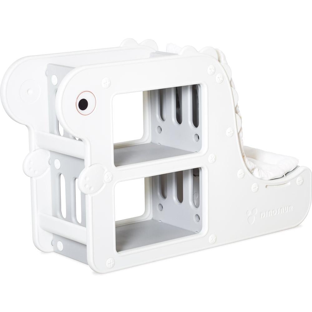 Стеллаж Mealux Dinosaur White (KD-E082 White) Стеллаж Mealux Dinosaur White (KD-E082 White)