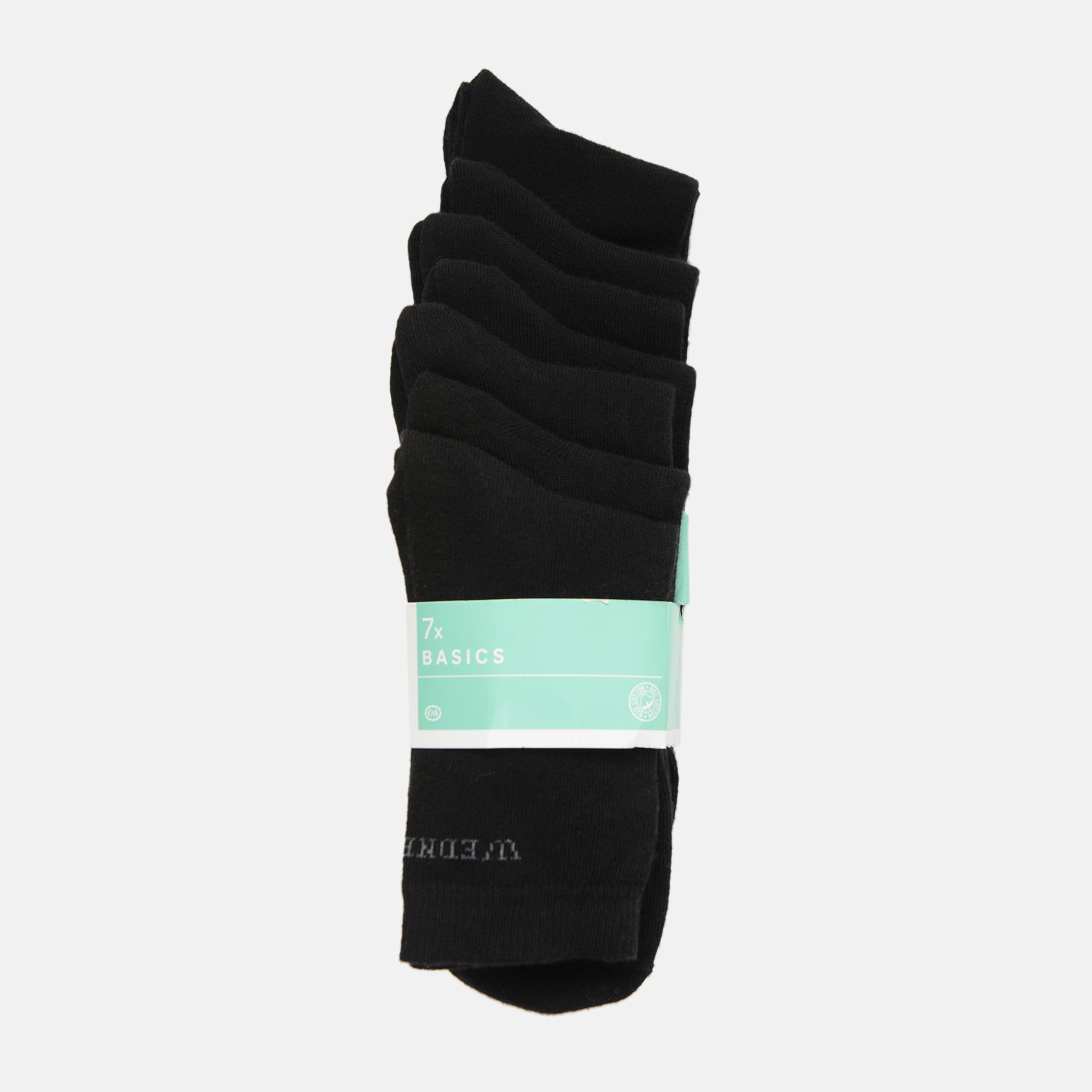 Шкарпетки C&A р. 39-42 7 пар Чорний (2241479840400)