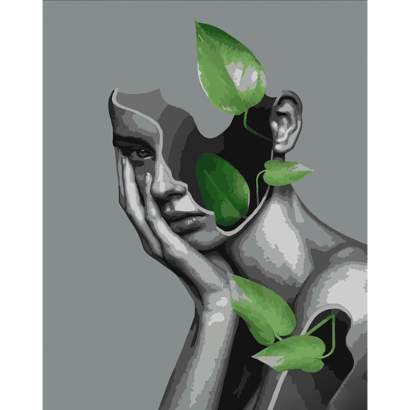 Картина по номерам Strateg Премиум Возрождение 40х50 см (DY378)