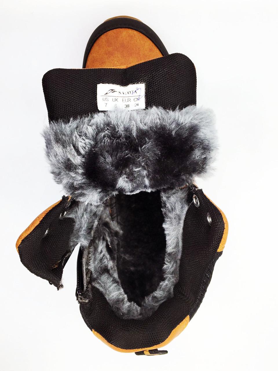 Черевики зимові для хлопчиків Sayota 2126-9/37 р. 37 Коричневий - фото 5 Черевики зимові для хлопчиків Sayota 2126-9/37 р. 37 Коричневий - фото 5