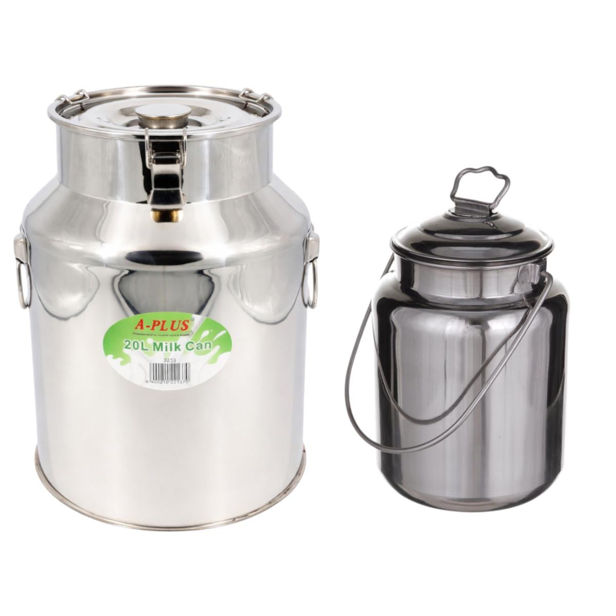 Набор пищевых бидонов из нержавеющей стали A-PLUS 2 шт. 3/20 л (00000043352)
