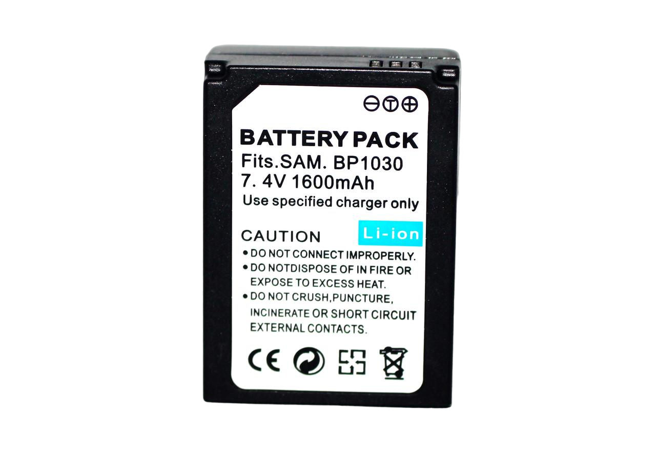 Аккумулятор BP-1030 BP1030 аналог для камер Samsung NX200 NX210 NX1000 1600 ma