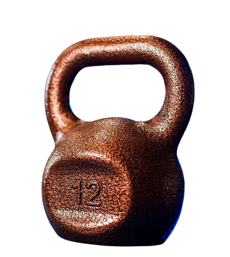 Гиря чавунна RN-SPORT металева 12 кг Бронзовий (RN-12BRZ)