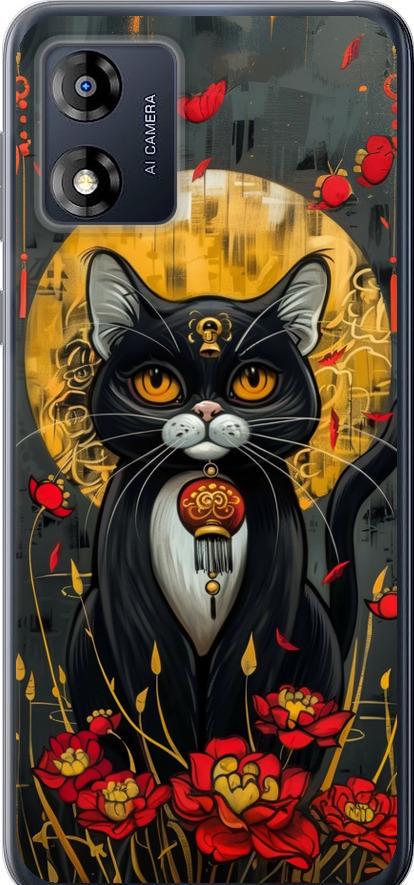Чехол на Motorola Moto E13 China Cat (6134u-3053-42517)