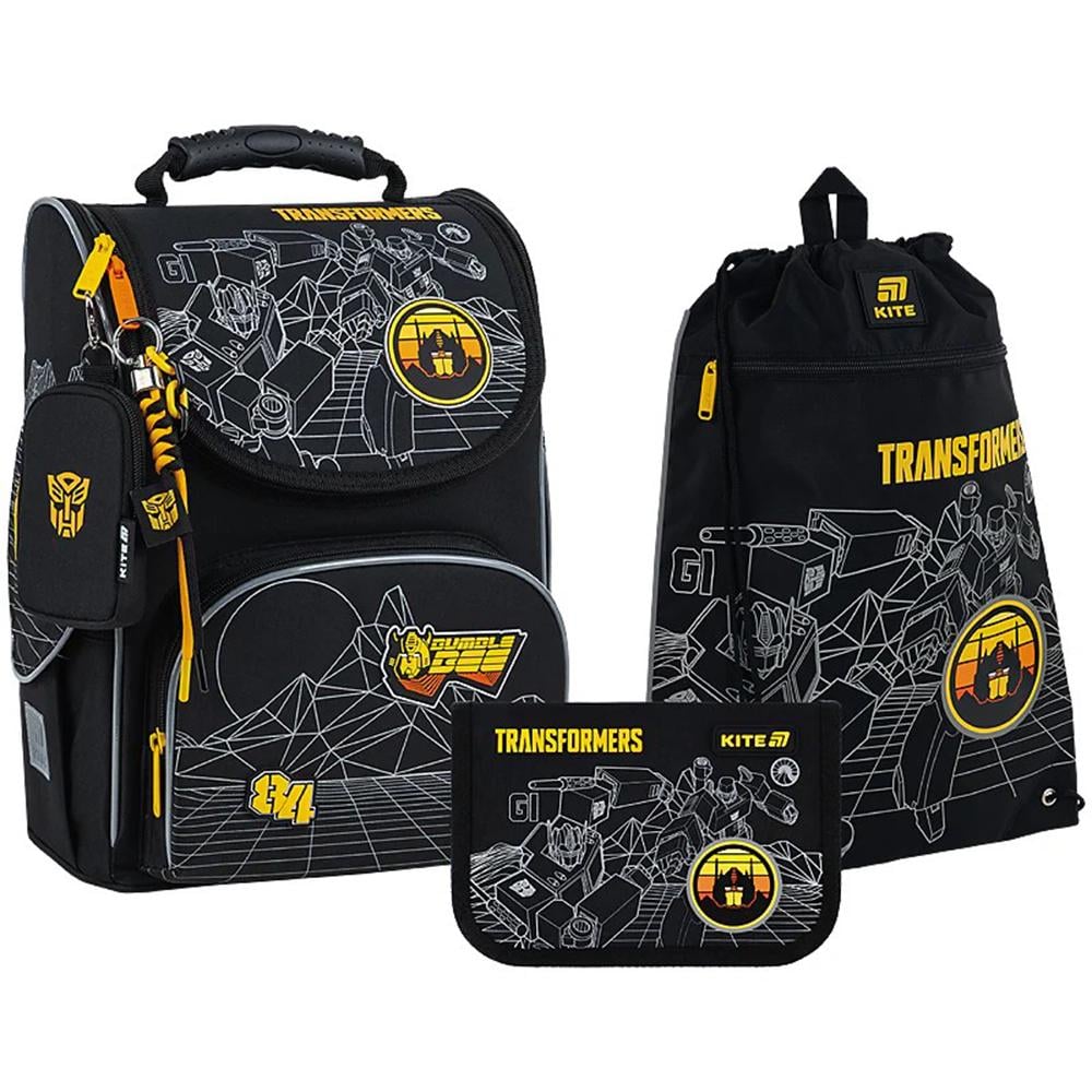 Школьный набор KITE Transformers Generations рюкзак/пенал/сумка для обуви (SET_TF25-501S)