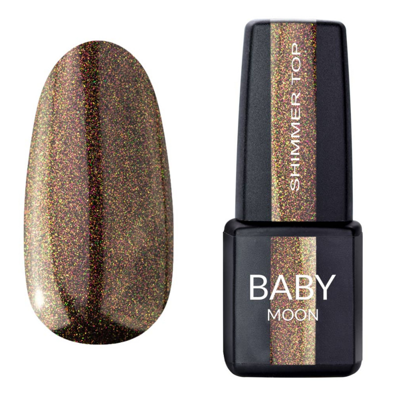 Топ для гель-лака BABY Moon Shimmer Top №026 6 мл