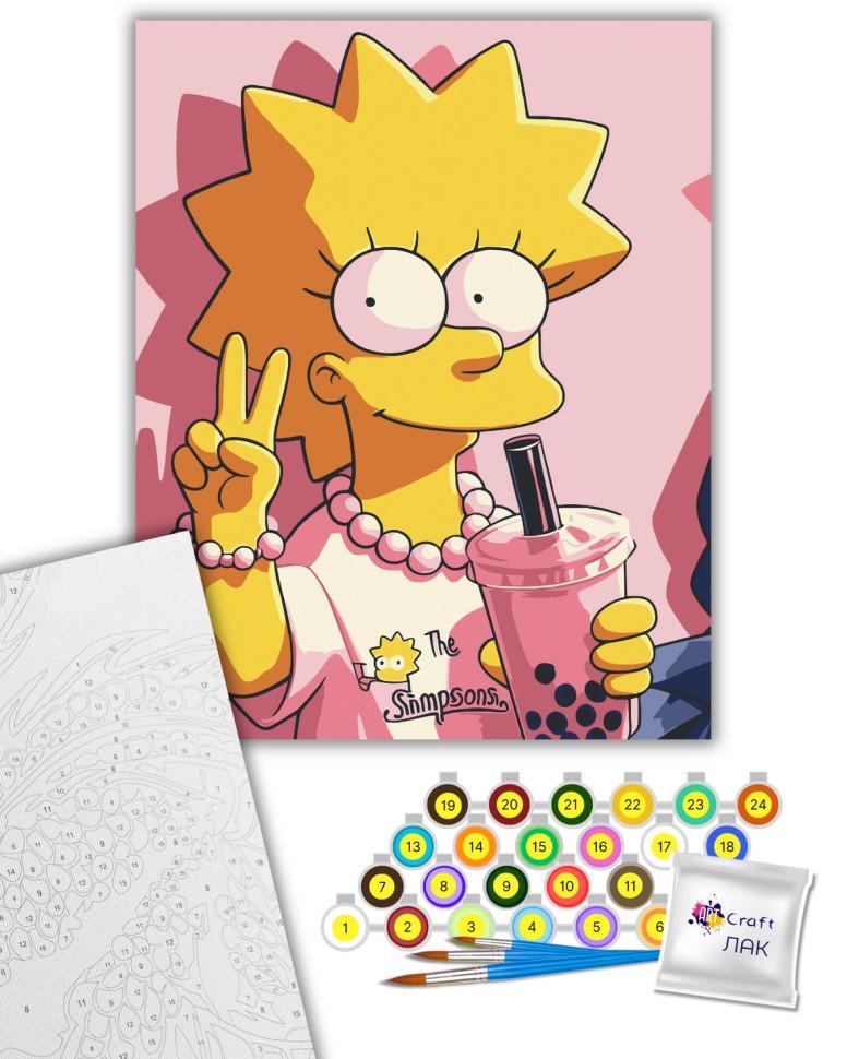Картина по номерам ART CRAFT Лиcа Симпсон 40x50 см (16126-AC) - фото 2 Картина по номерам ART CRAFT Лиcа Симпсон 40x50 см (16126-AC) - фото 2