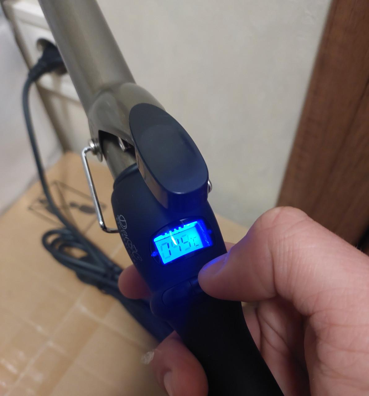 Плойка титано-турмалінова ДенІС professional d 25 мм (1453069952) - фото 4 Плойка титано-турмалінова ДенІС professional d 25 мм (1453069952) - фото 4