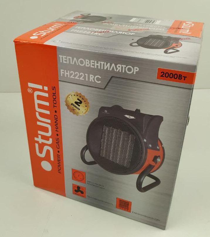 Тепловентилятор Sturm FH2221RC 1000/2000 Вт 120 куб. м/год - фото 11 Тепловентилятор Sturm FH2221RC 1000/2000 Вт 120 куб. м/год - фото 11