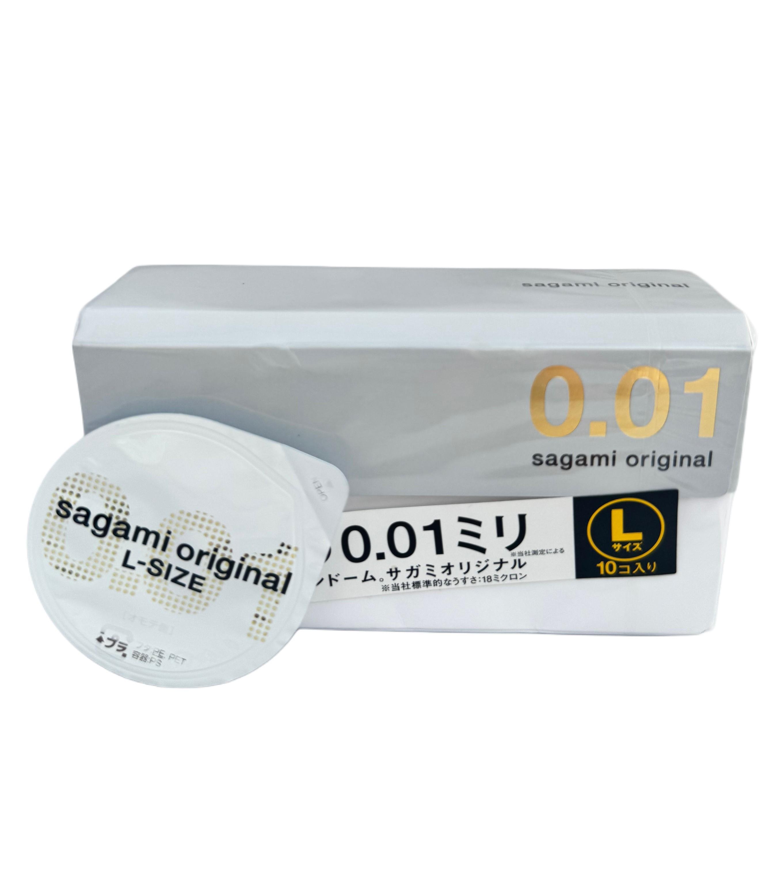 Презервативы ультратонкие Sagami 0.01 L 10 шт. (29633742)