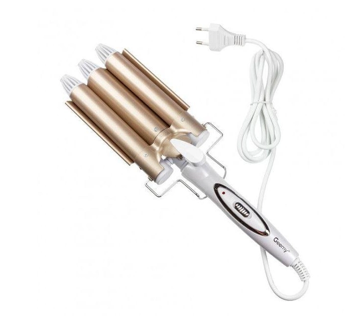 Плойка для завивки локонов Gemei GM 1988 тройная (AR004180) Плойка для завивки локонов Gemei GM 1988 тройная (AR004180)