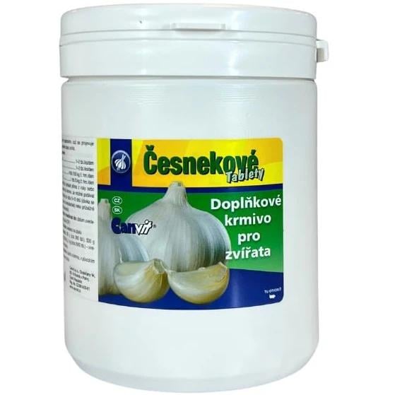 Пищевая добавка Canvit Cesnekove Tablety для стимуляции аппетита у животных 500 г (can57038) Пищевая добавка Canvit Cesnekove Tablety для стимуляции аппетита у животных 500 г (can57038)