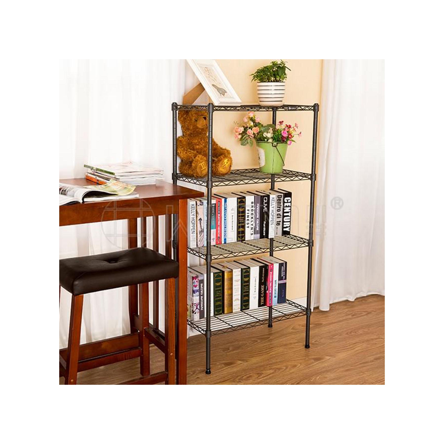 Стеллаж металлический 4 полки 90х35х120 см (3000000003) - фото 7 Стеллаж металлический 4 полки 90х35х120 см (3000000003) - фото 7