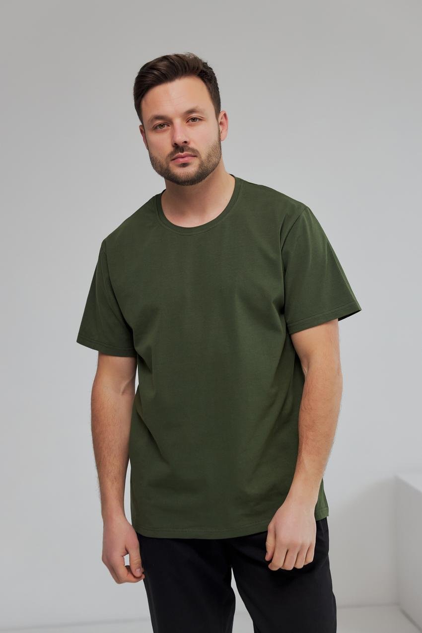 Футболка мужская S Хаки (М100)