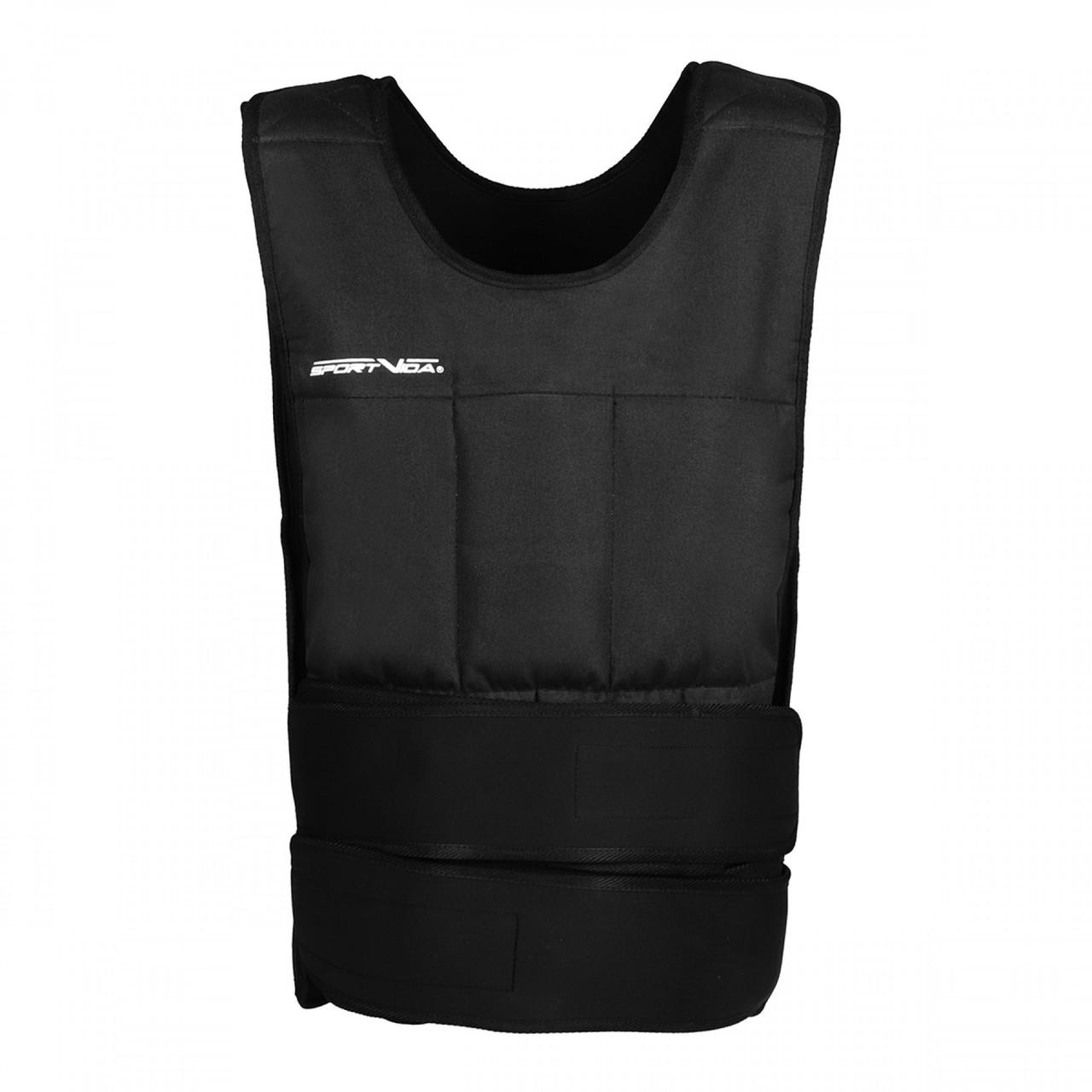 Жилет-утяжелитель для тренировок SportVida SV-HK0400 15 кг со сменным весом - фото 10 Жилет-утяжелитель для тренировок SportVida SV-HK0400 15 кг со сменным весом - фото 10