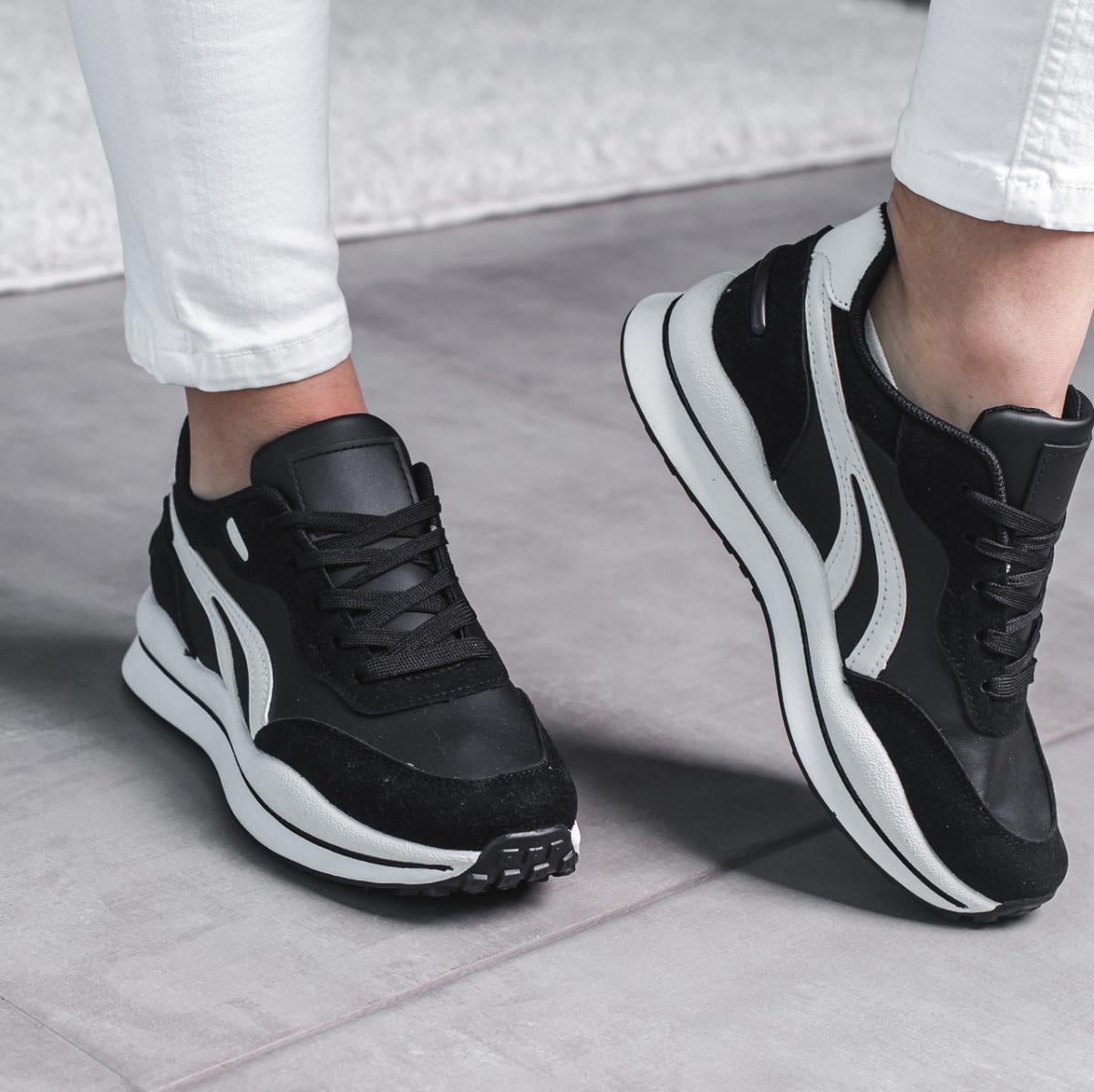 Кросівки жіночі Fashion р. 39 24 см Чорний (3508)