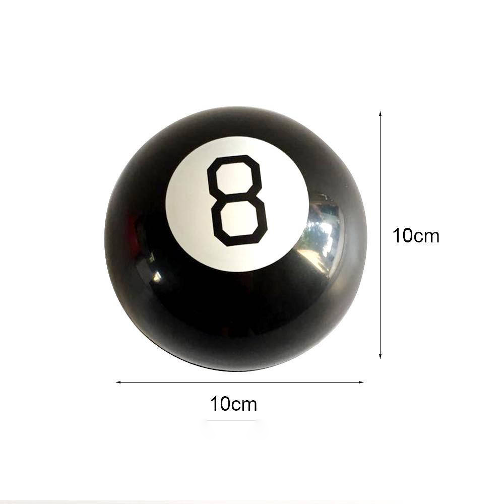 Магический шар предсказаний Magic 8 Ball 20 ответов 10 см Черный - фото 8