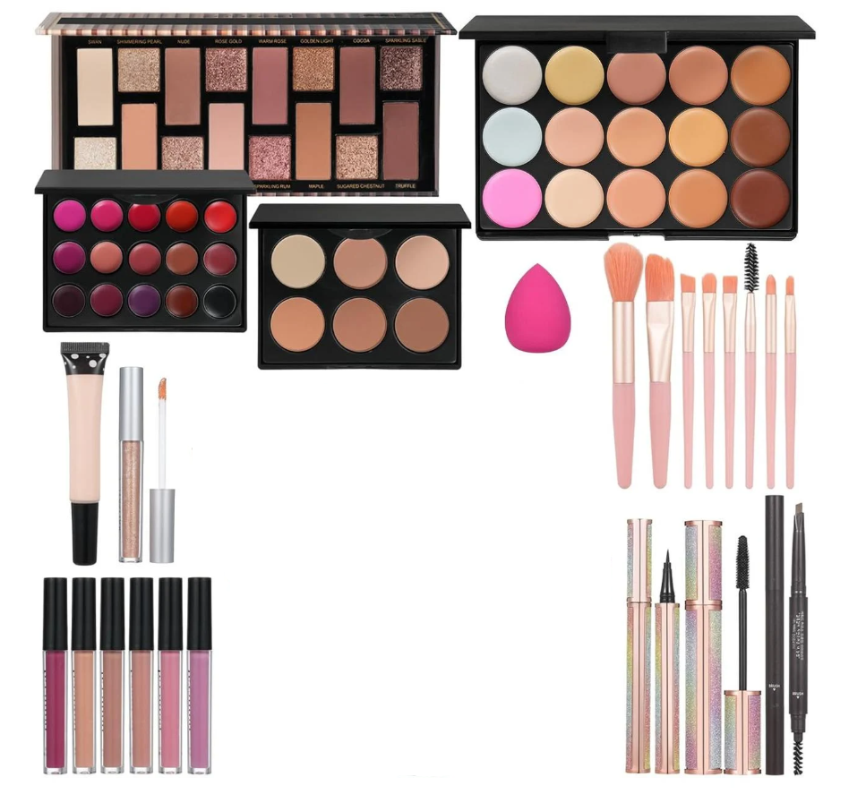 Подарунковий набір косметики для макіяжу Moobirlet Все в одному