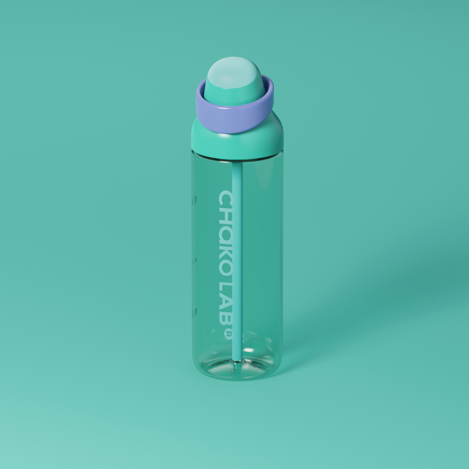 Бутылка для воды Chako Lab KaDa Bottle Mint Green 888 мл Мятный (68010349723869)