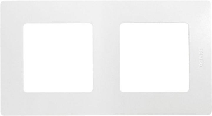 Рамка 2 поста Legrand 672502 Etika пластик Белый (11534104) Рамка 2 поста Legrand 672502 Etika пластик Белый (11534104)