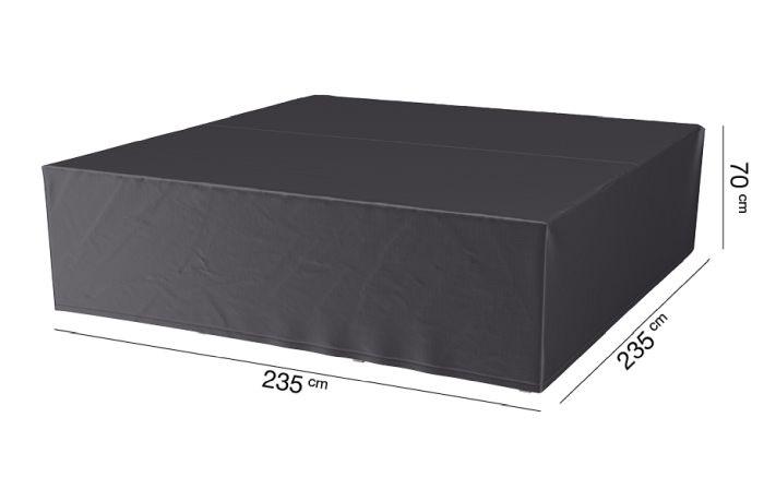 Чехол PLATINUM AeroCover для садовых комплектов 235X235X70 см Серый (7933) - фото 2 Чехол PLATINUM AeroCover для садовых комплектов 235X235X70 см Серый (7933) - фото 2