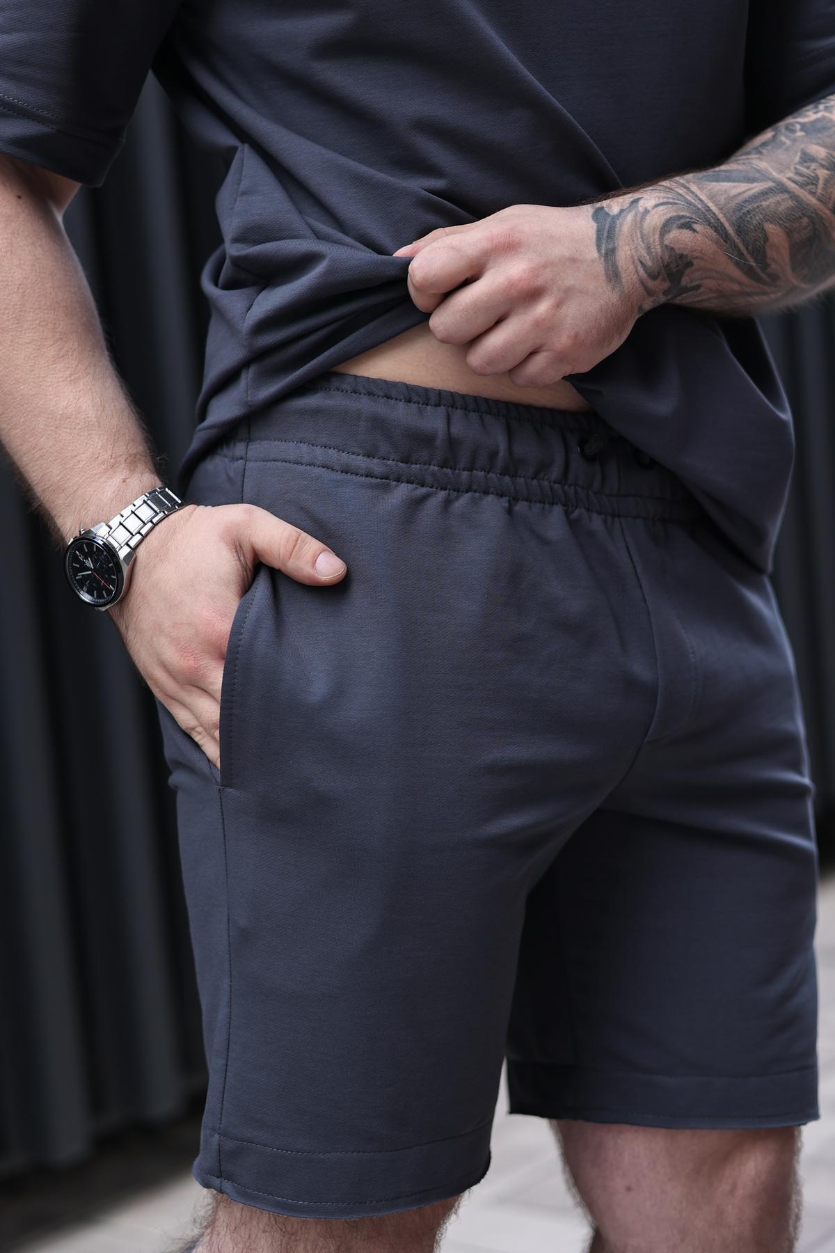 Шорты мужские Breeze Intruder трикотажные 4XL Графит (1123798508/2/7) - фото 2 Шорты мужские Breeze Intruder трикотажные 4XL Графит (1123798508/2/7) - фото 2