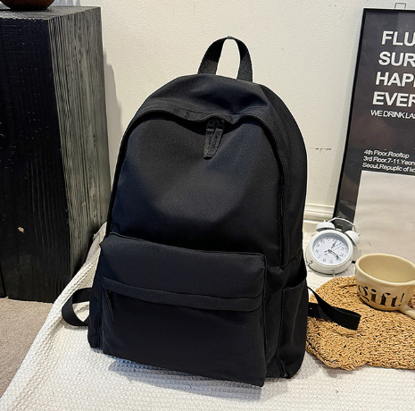 Рюкзак спортивний тканинний міський 40х28х12 см Чорний - фото 3 Рюкзак спортивний тканинний міський 40х28х12 см Чорний - фото 3