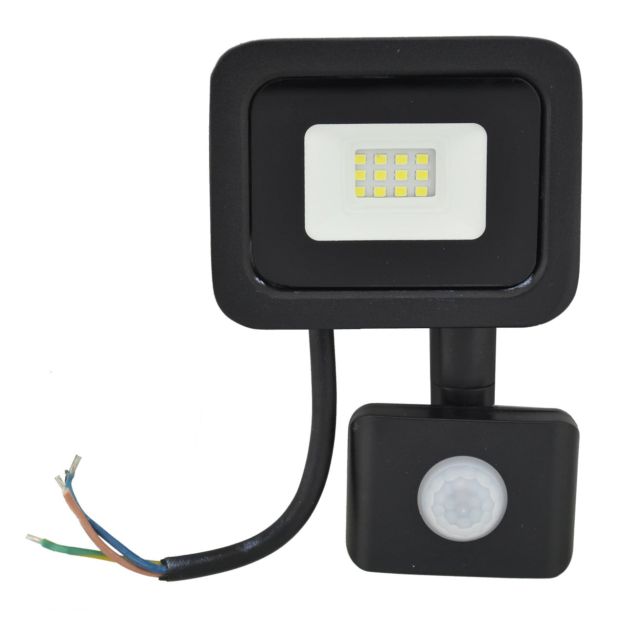 Прожектор c датчиком движения Ritar Slim Sens RT- FLOOD/MS 10A 10W IP65 1000Lm Black (01202)