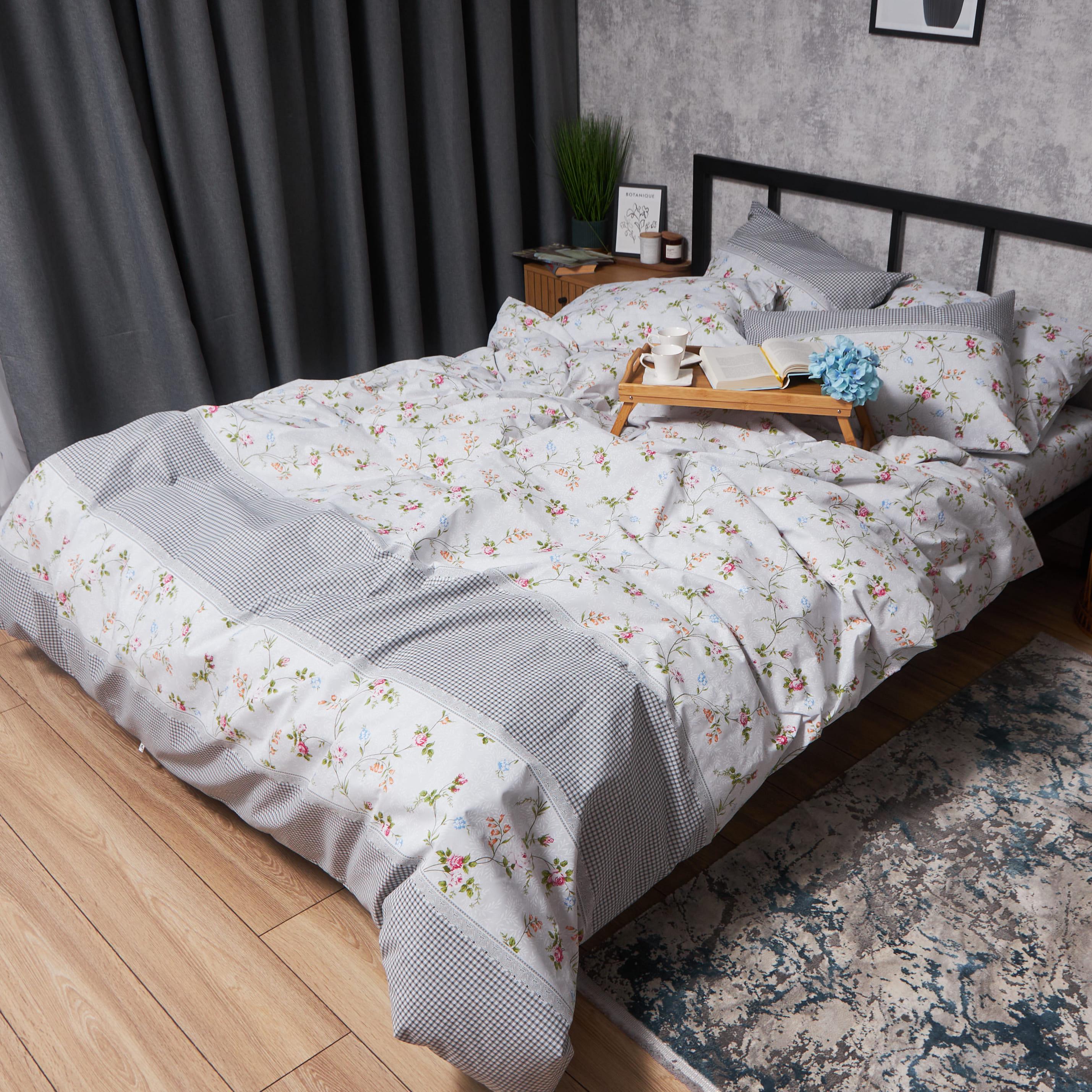 Набір наволочок Moon&Star Gold Люкс Romantic Bloom бязь 50х70 м/2 шт. (MS-840000927) - фото 4