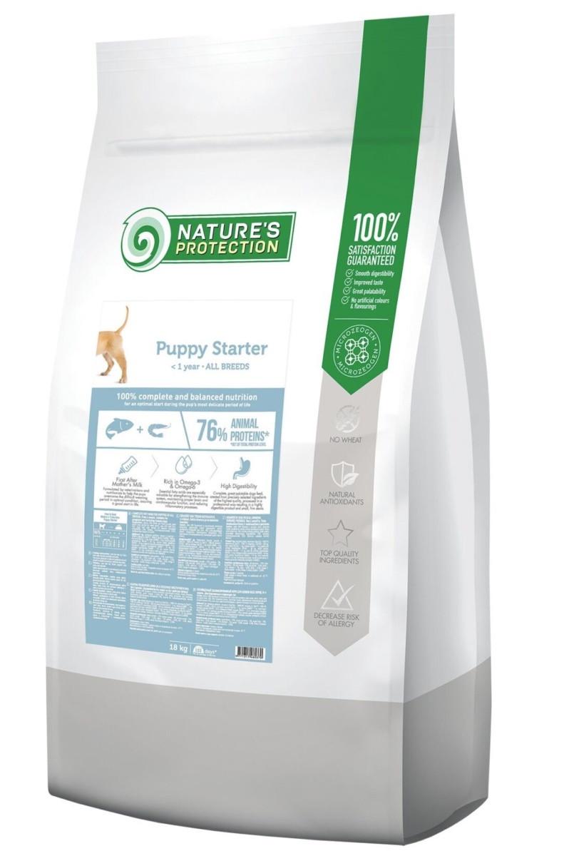 Корм сухой для щенков Nature's Protection Puppy starter All breeds 18 кг (4771317460370)