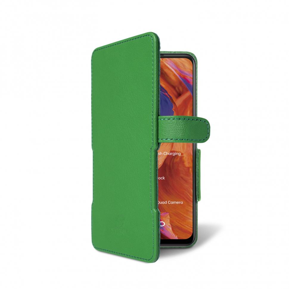 Чохол книжка Stenk Prime для OPPO A73 Зелений (68228)