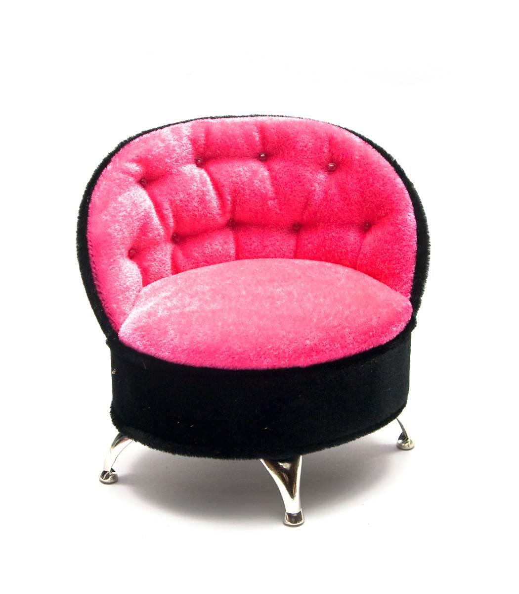 Скринька для біжутерії з дзеркальцем крісло 13,5х13х10 см