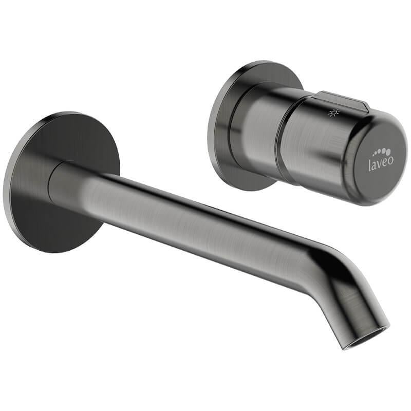 Смеситель для умывальника Laveo PRETTO встроенный Графитовый (BAO_922P)