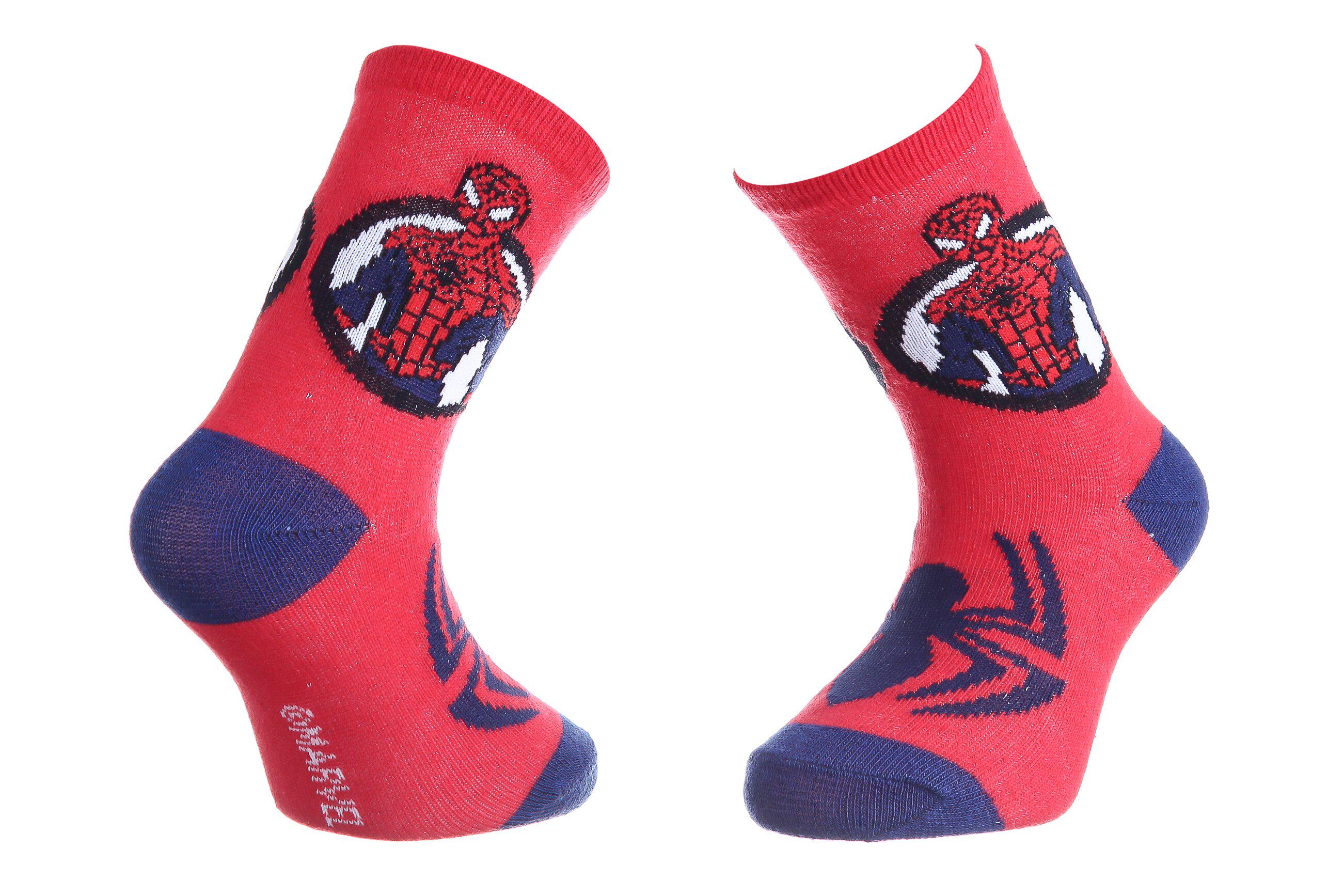 Шкарпетки Marvel Spider Man Bust Spiderman Spider р. 19-22 Red (43890147-5)