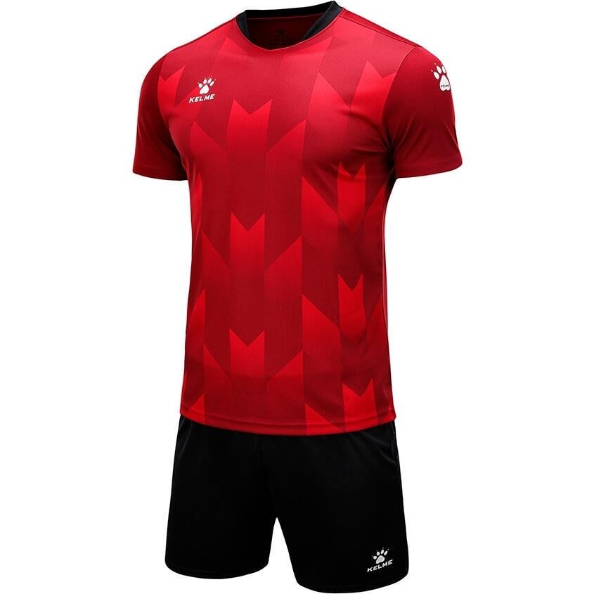 Комплект футбольной формы Kelme BURGOS XL Красно-черный (8251ZB1003.9603) Комплект футбольной формы Kelme BURGOS XL Красно-черный (8251ZB1003.9603)