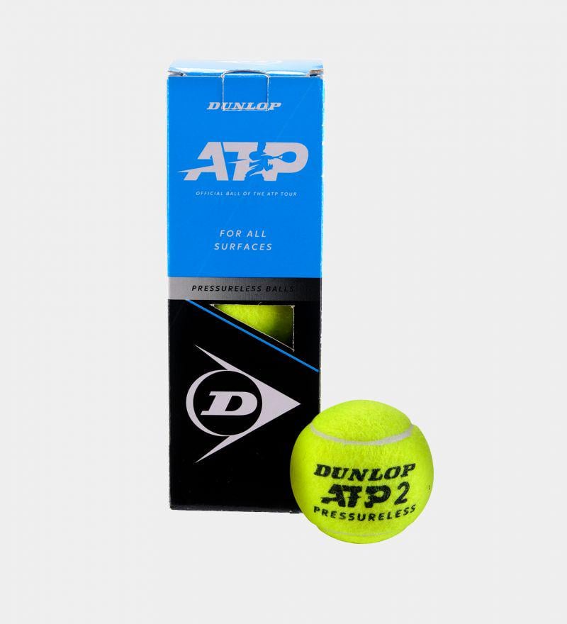 М'ячі для теннісу Dunlop ATP Pressureless 3 шт. (8621610)