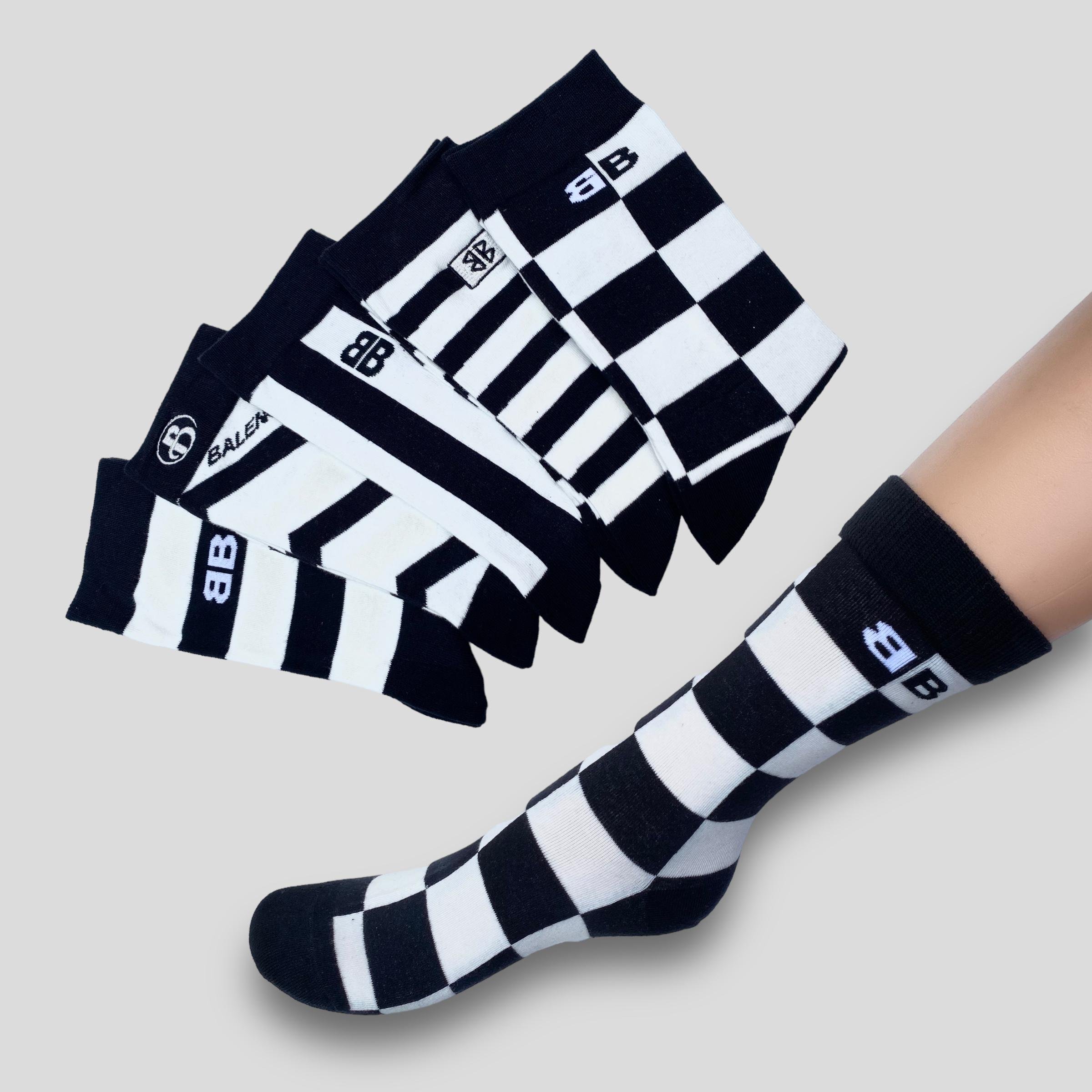 Носки женские в полоску высокие 5 пар р. 36-41 (I1-JBY721/5p) Носки женские в полоску высокие 5 пар р. 36-41 (I1-JBY721/5p)