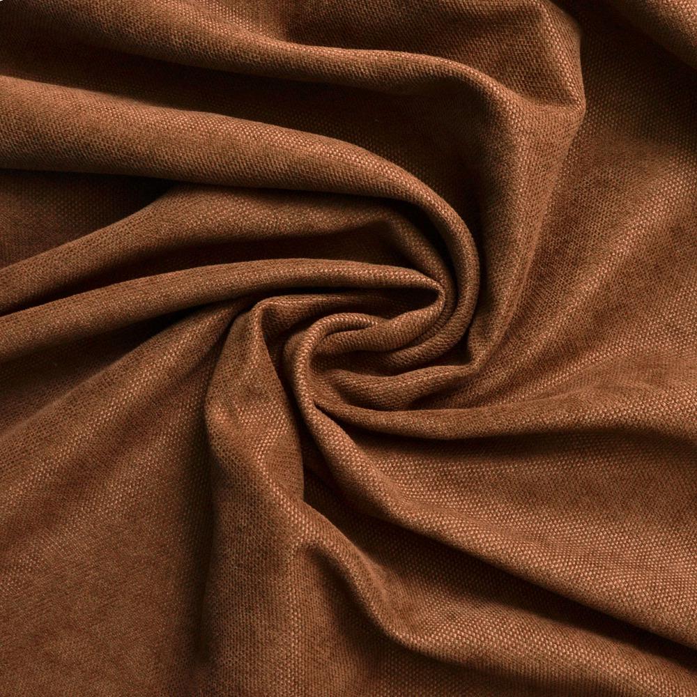 Ткань портьерная однотонная Фонлук Сюита V-11 шоколад