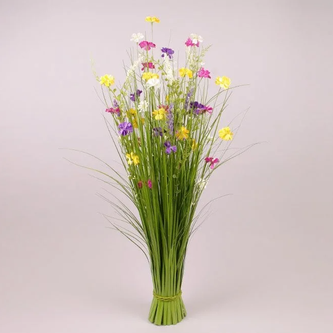 Композиция декоративная Flora Трава с цветами 102 см (72902)