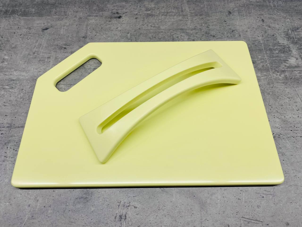 Дошка кухонна Blond на підставці зі штучного акрилового каменю 350x250 мм - фото 3 Дошка кухонна Blond на підставці зі штучного акрилового каменю 350x250 мм - фото 3